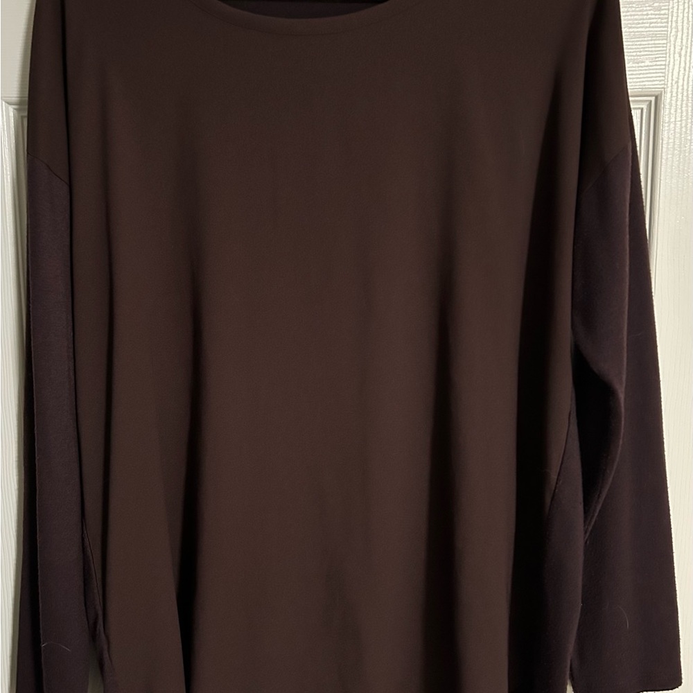 Ann Taylor Dark Brown Top